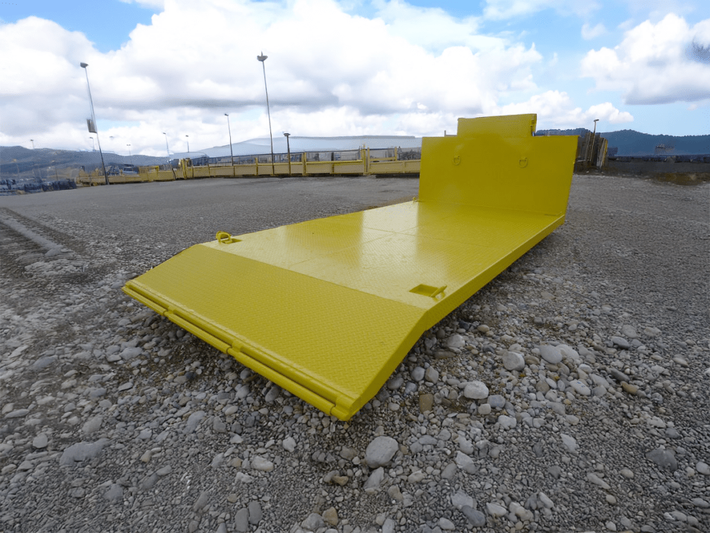 Plateau Tôle Larmée Pan Arrière Incliné Marque Vincent